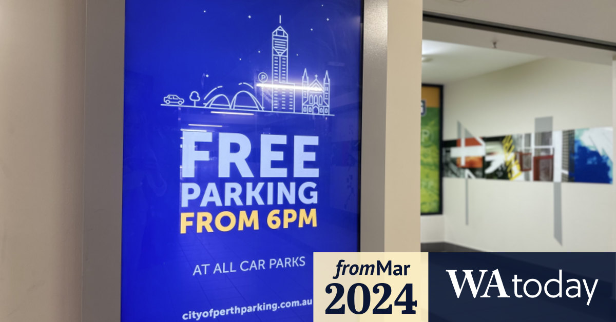 Perth parking fees Cost of parking in Perth to rise in City of Perth carparks